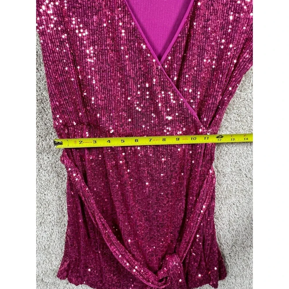 NEW Free People Christa Sequin Romper Size XS - Picture 3 of 10